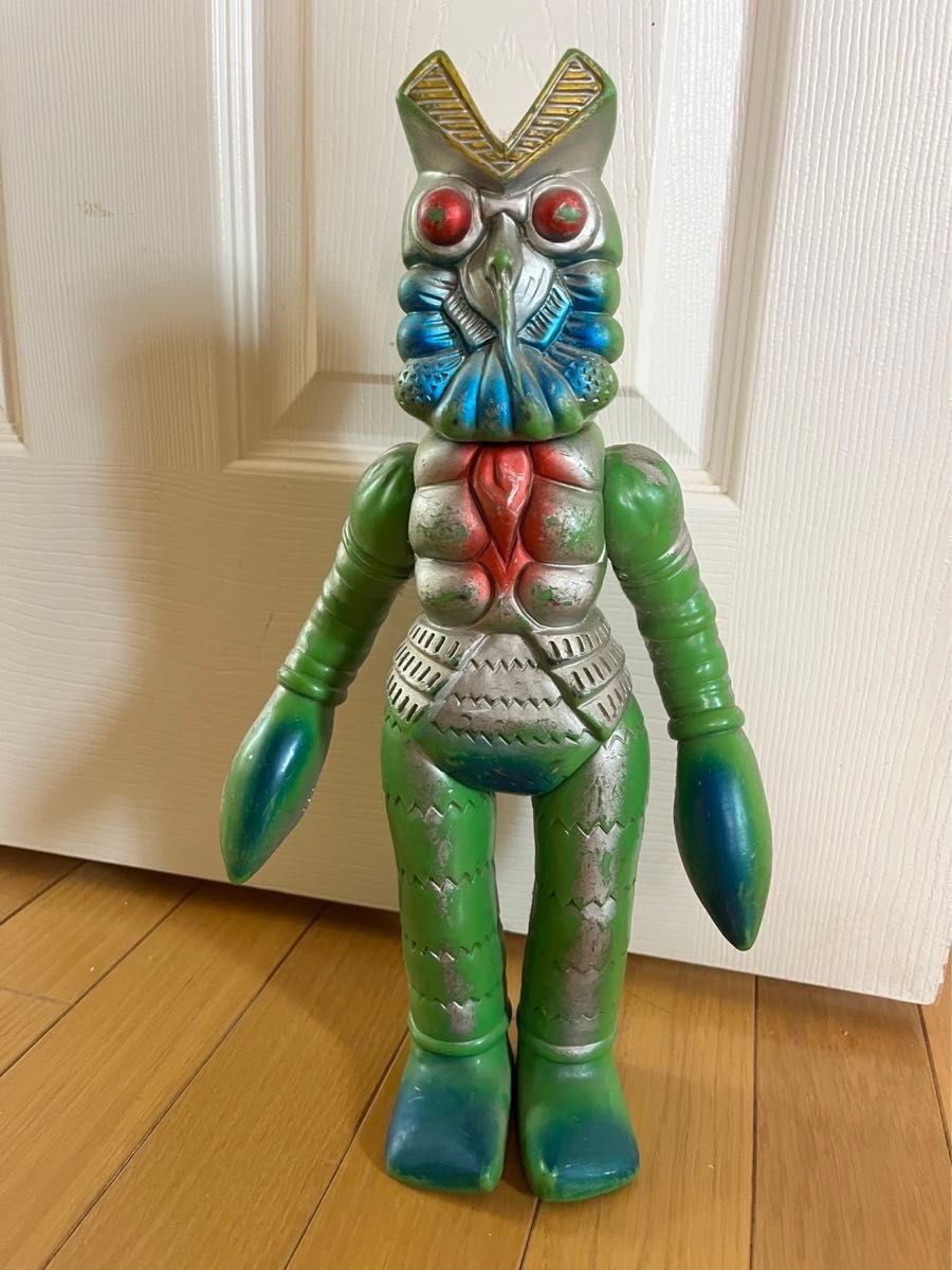 ソフビ ブルマァク バルタン星人 ウルトラマン付きセット復刻 当時物