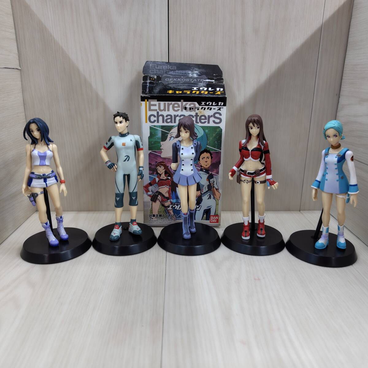 BANDAI 交響詩篇 エウレカ セブン 全5種 バンダイ キャラクターズ