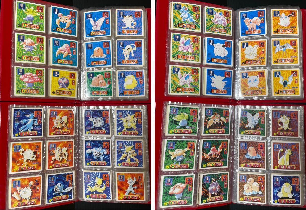 アマダ ポケモン最強シール烈伝 初代＆改 フルコンプリートセット