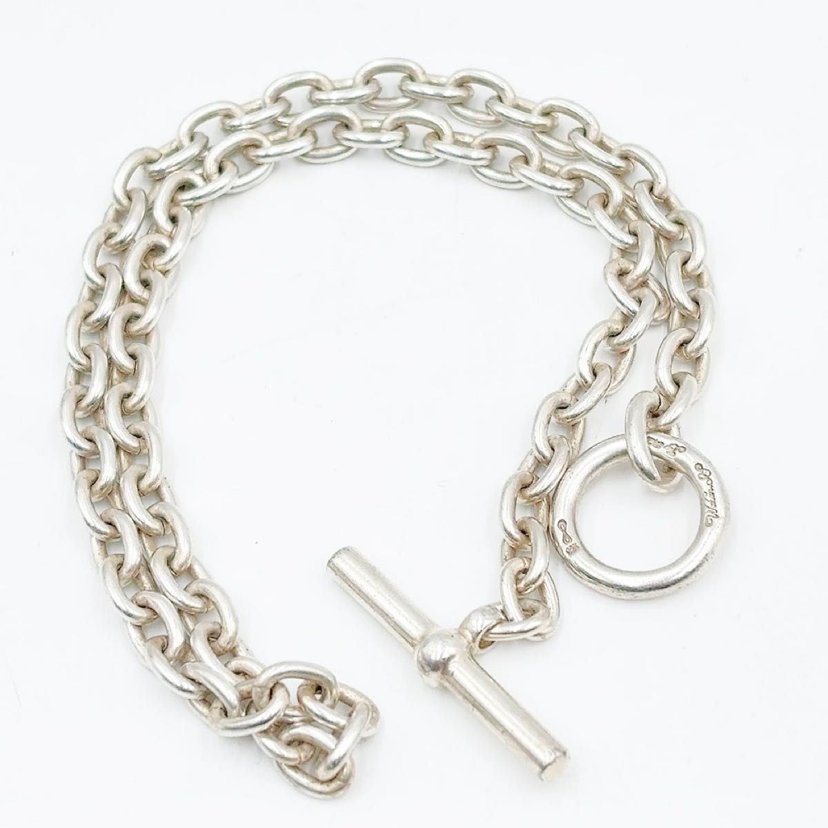 C-027 Hook connect necklace S 45cm ワカンシルバースミス ネックレス