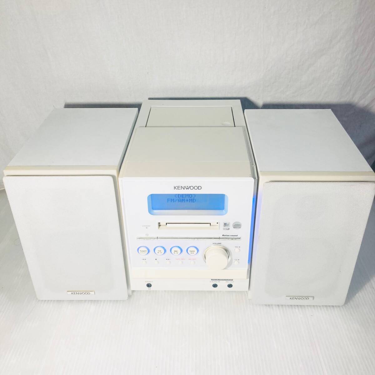 KENWOOD ケンウッド ミニコンポ SZ-3MD システムコンポ MD CD カセット