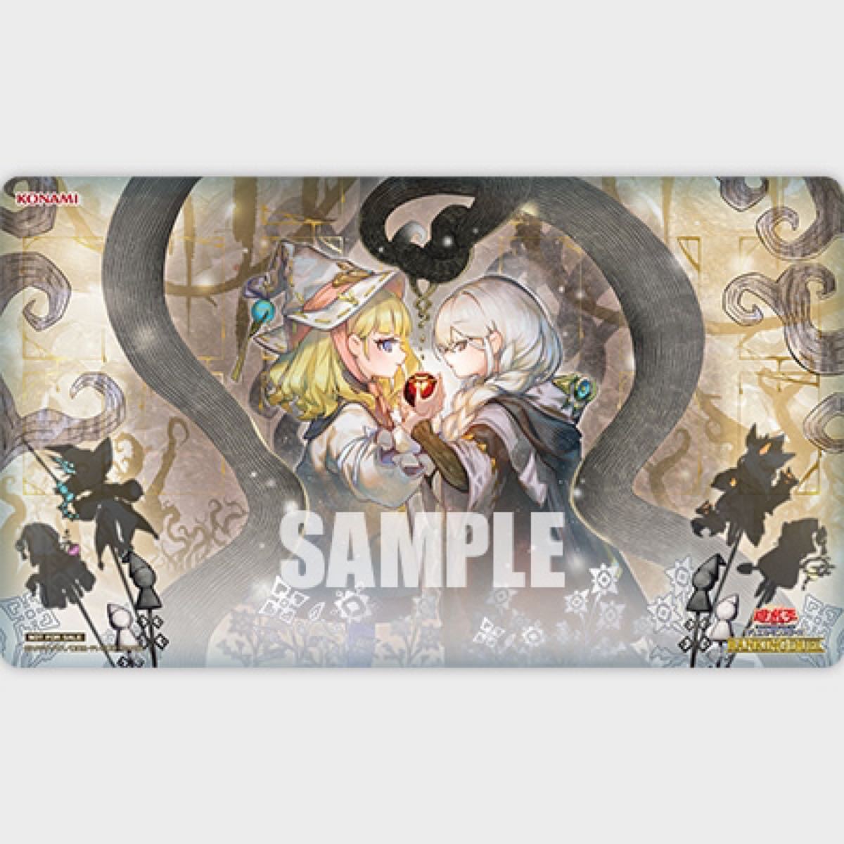 遊戯王 罪宝の囁き プレイマット 未開封 白き森 ランキングデュエル