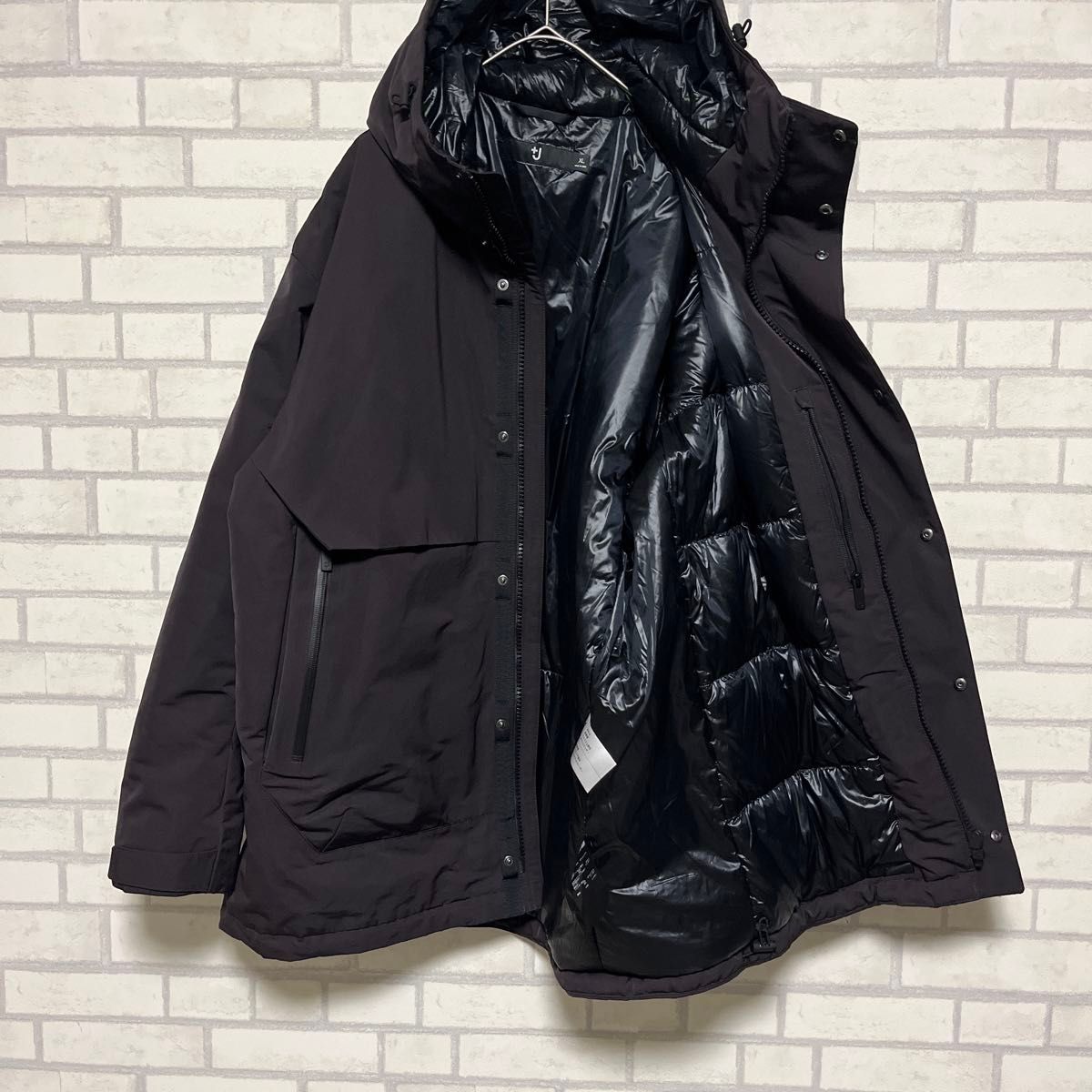 UNIQLO ＋J ジルサンダー ハイブリッド ダウンジャケット フーディ