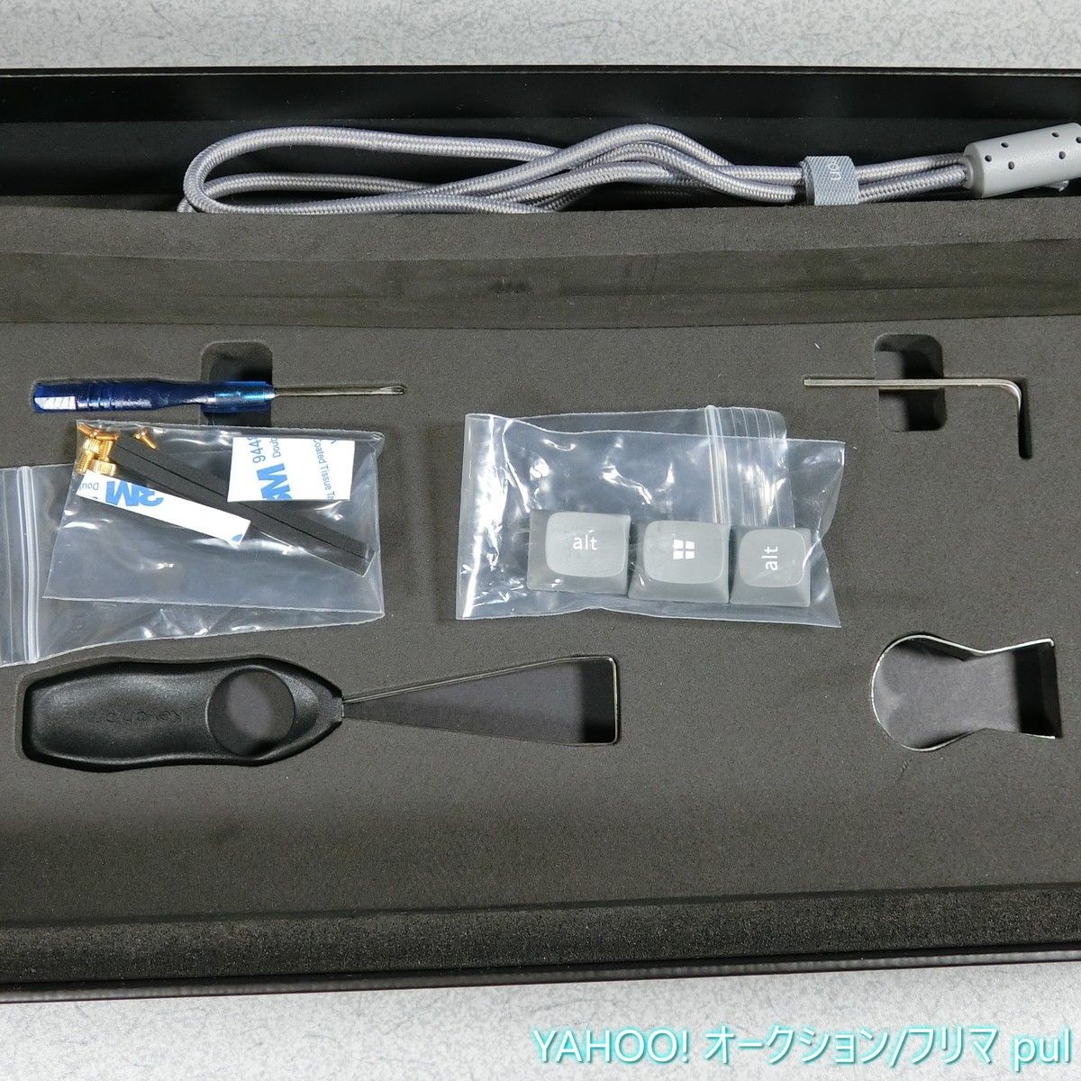 Keychron Q8 Alice US配列 USB 英語 キーボード 赤軸 木製パームレスト