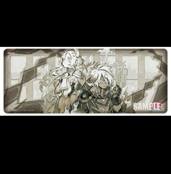 遊戯王 白の物語 プレイマット(ラバー製デュエルフィールド ハーフ