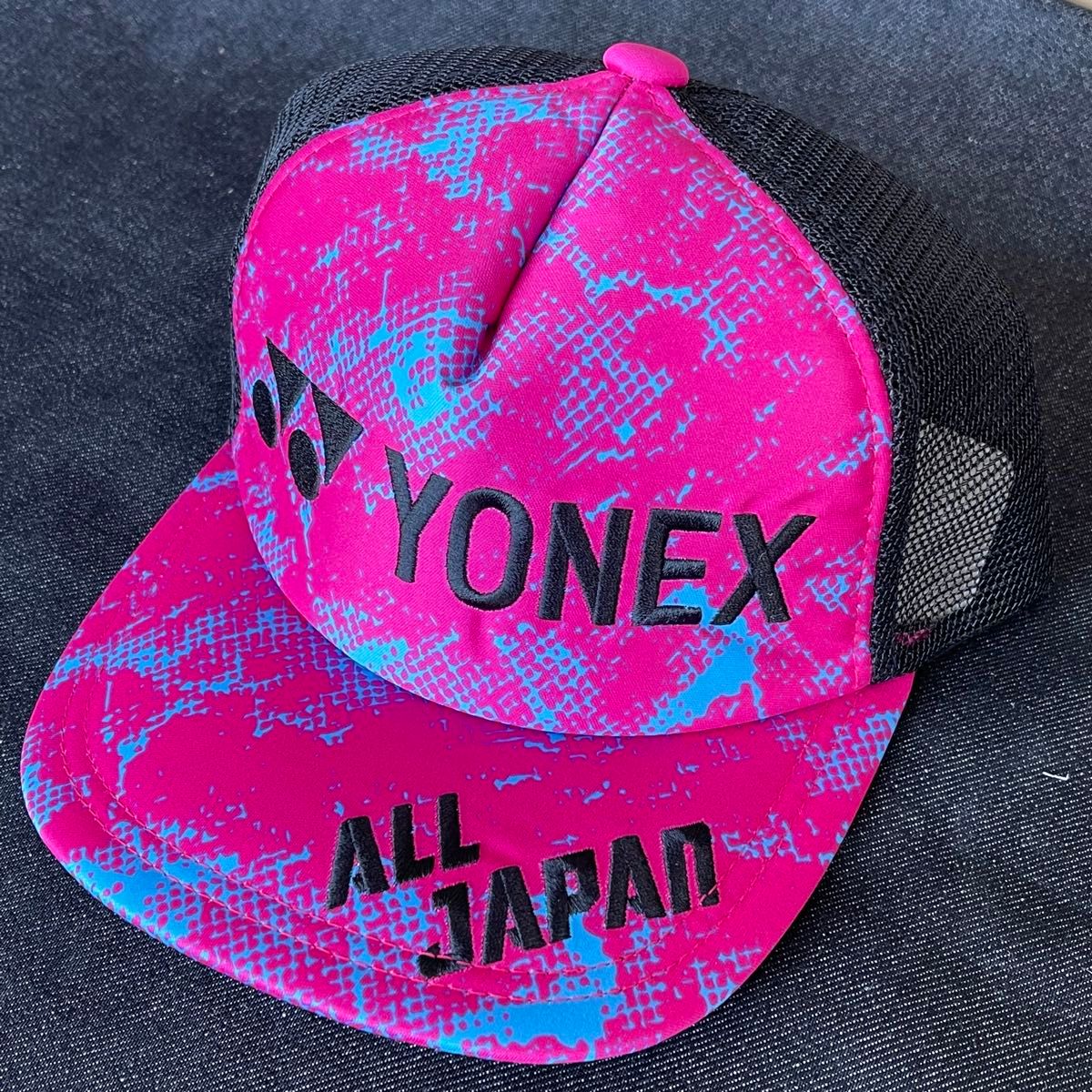 YONEX オールジャパン キャップ ピンク｜Yahoo!フリマ（旧PayPayフリマ）