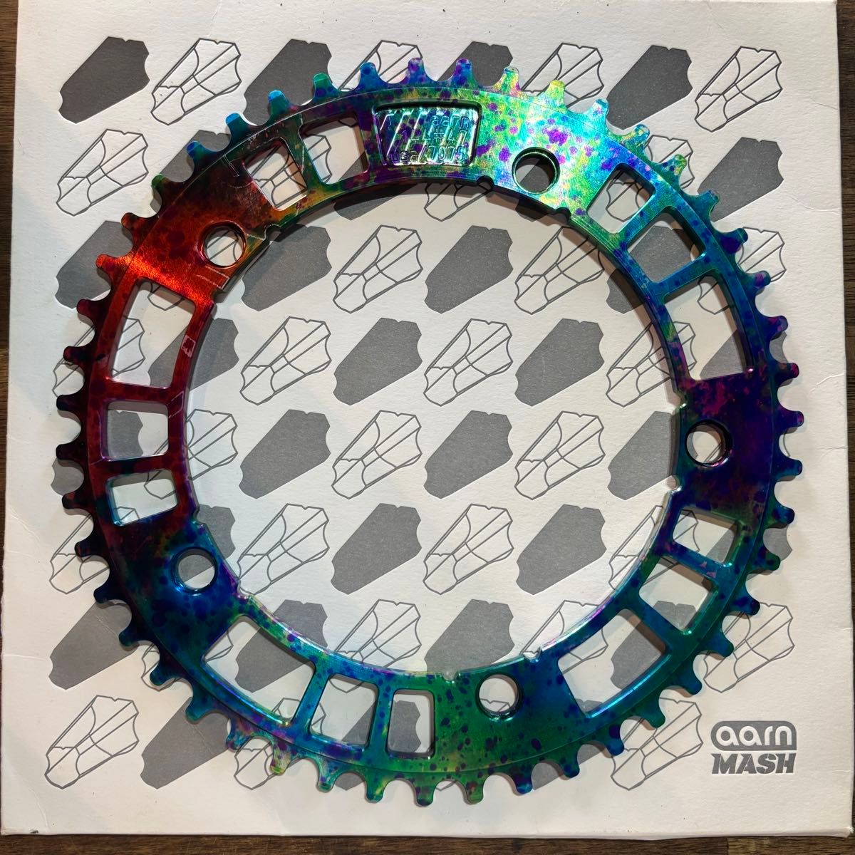 aarn 47T rainbow sprash チェーンリング ピスト｜Yahoo!フリマ（旧