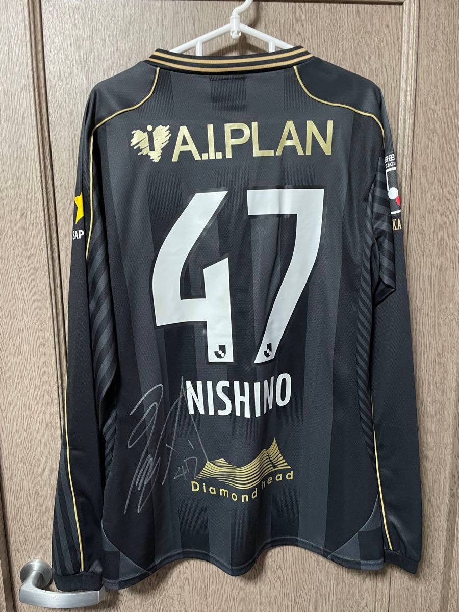 上下セット】 北海道コンサドーレ札幌 西野奨太 サイン入り