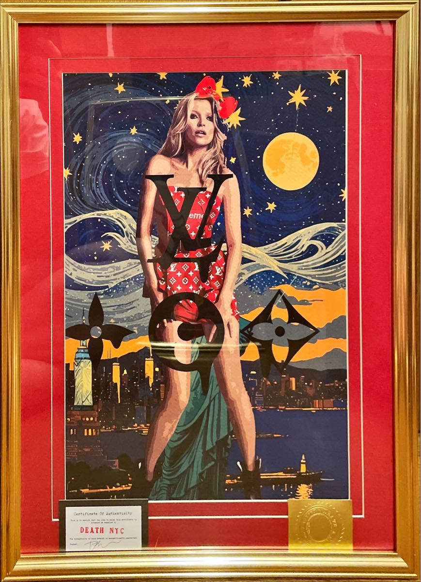 DEATH NYC 世界限定100枚 アートポスター 奈良美智30 Yahoo