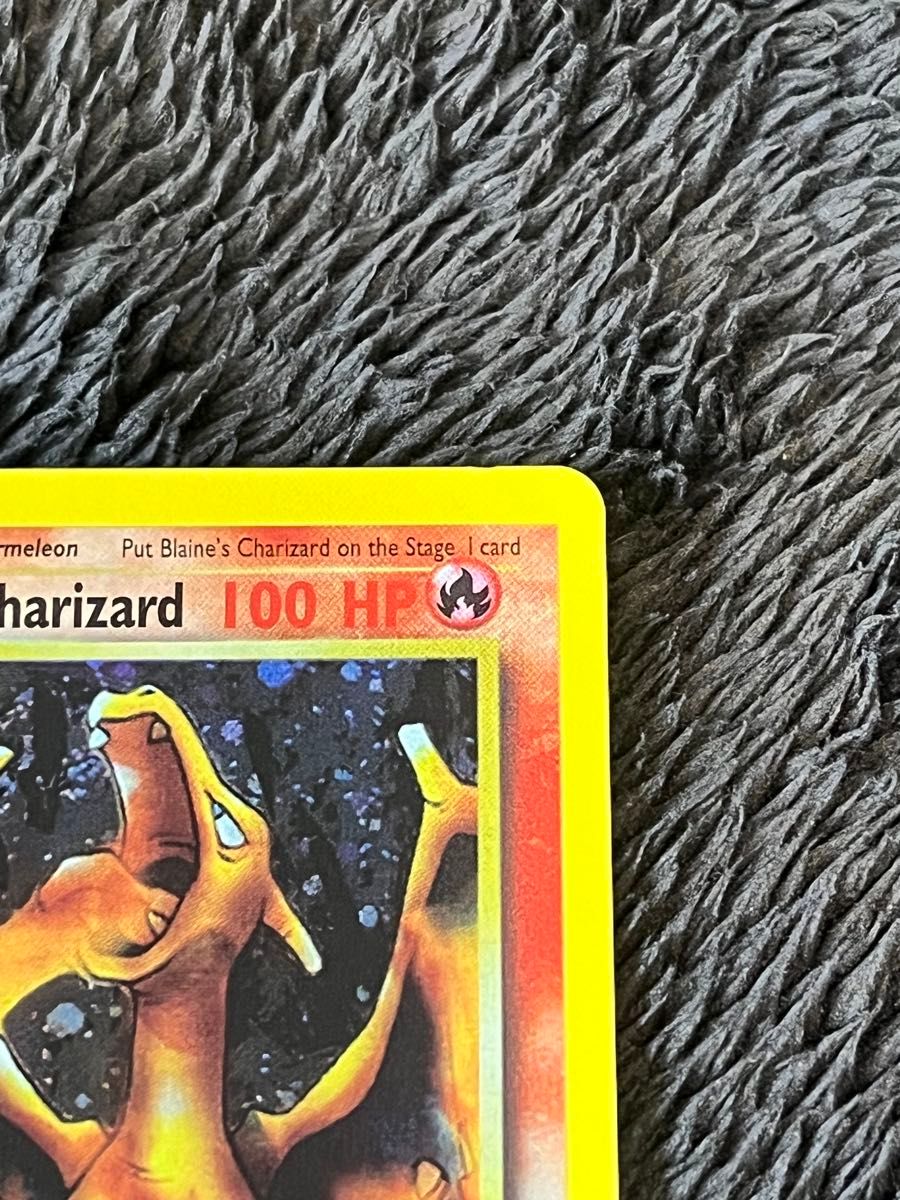 カツラのリザードン Blaine's Charizard ジム拡張第2弾 闇からの挑戦