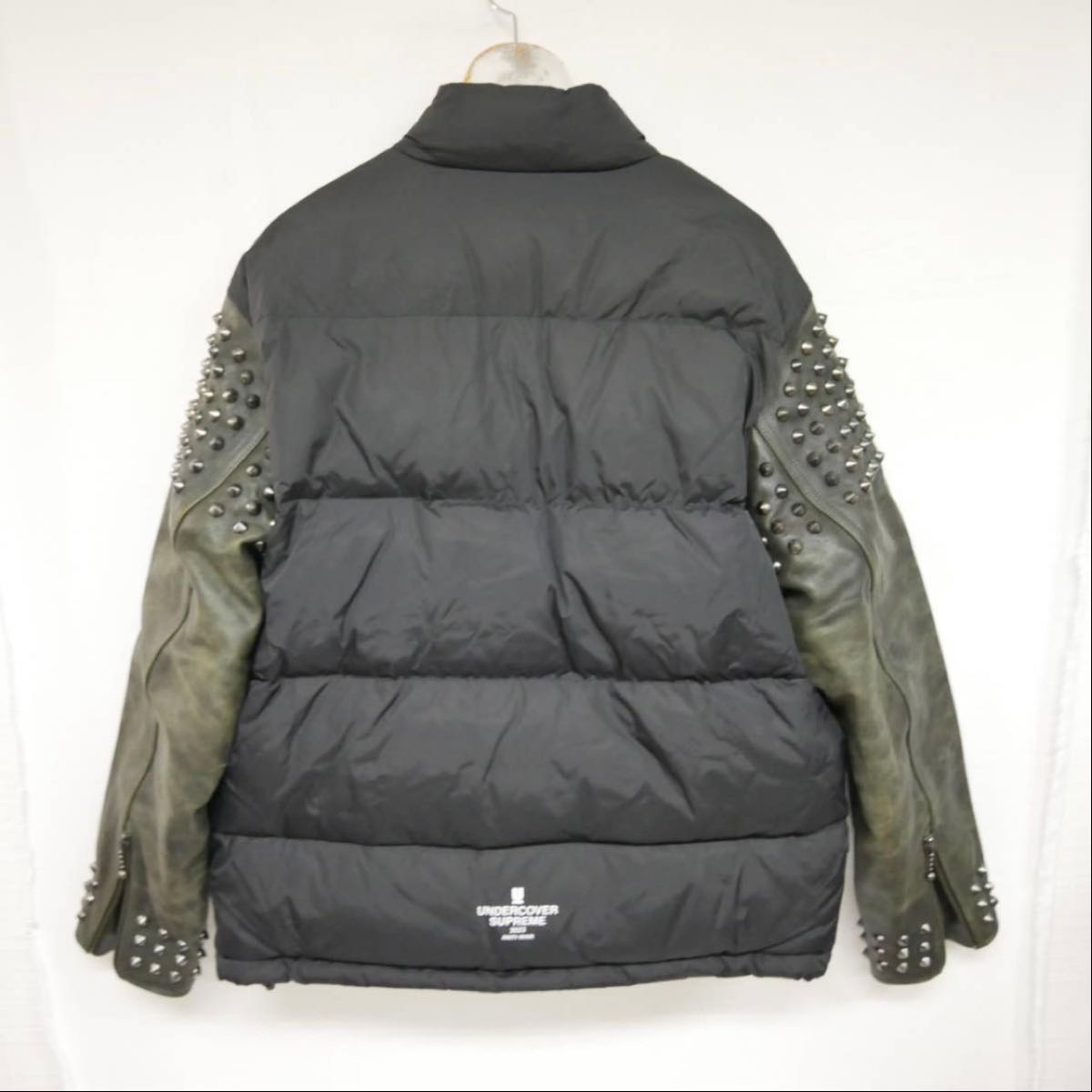 Supreme UNDERCOVER Puffer Jacket Nuptse Leather 袖レザー ダウン