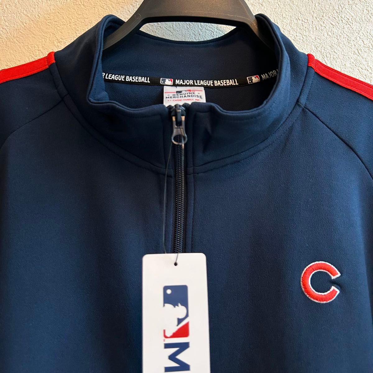 L】MLB シカゴ・カブス トラックジャケット&パンツ 上下セットアップ