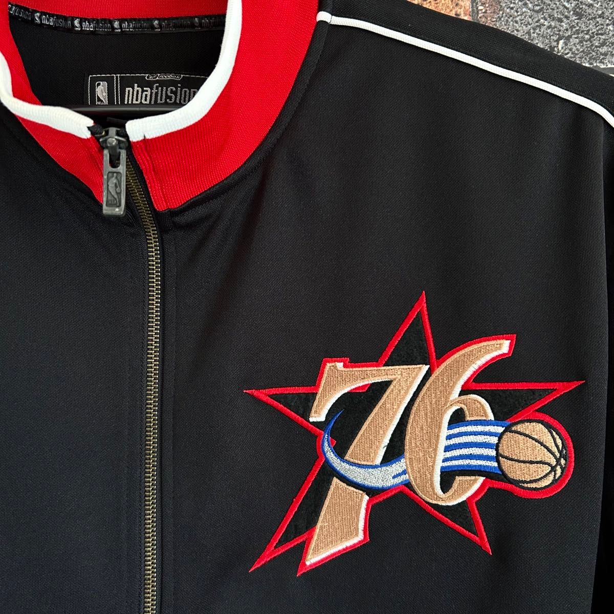 NBA sixers ジャージ Reebok ウェア ジャケット 76ers バスケ