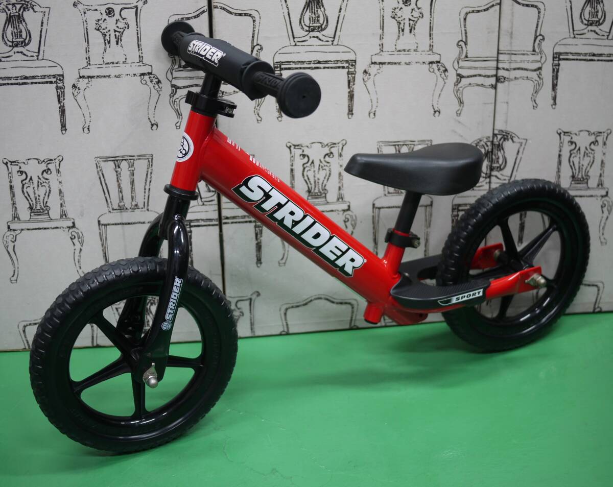 屋内保管】ストライダー スポーツモデル 箱とキャリーバッグ付属 屋内