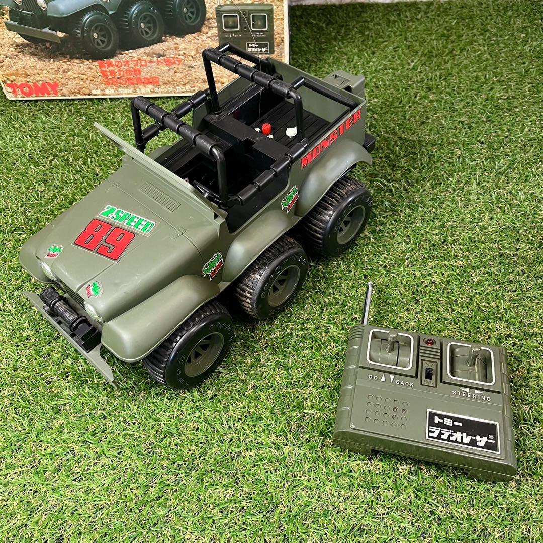 当時物 希少 TOMY トミー ラデオレーサー ワイルドモンスター 6WD 昭和