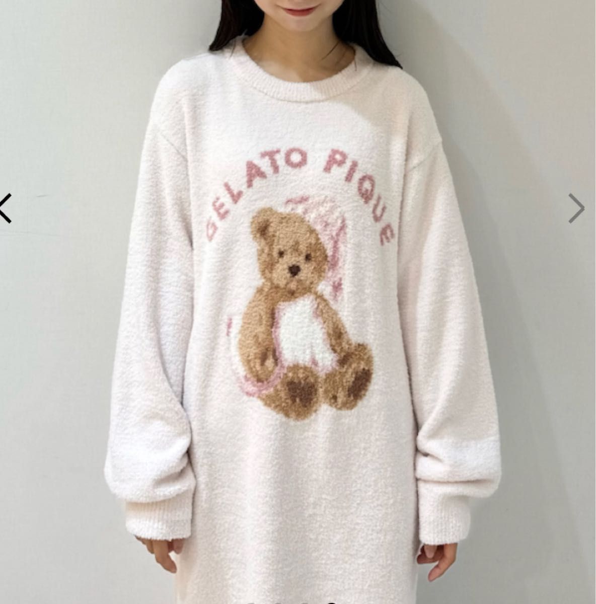 ジェラートピケ GOOD NIGHT BEAR ジャガードワンピース｜Yahoo!フリマ