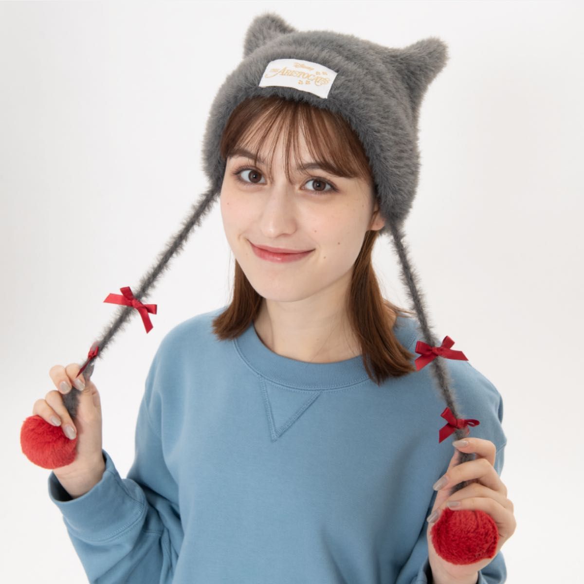新品 東京ディズニーリゾート ベルリオーズ ニット帽 マリーちゃん