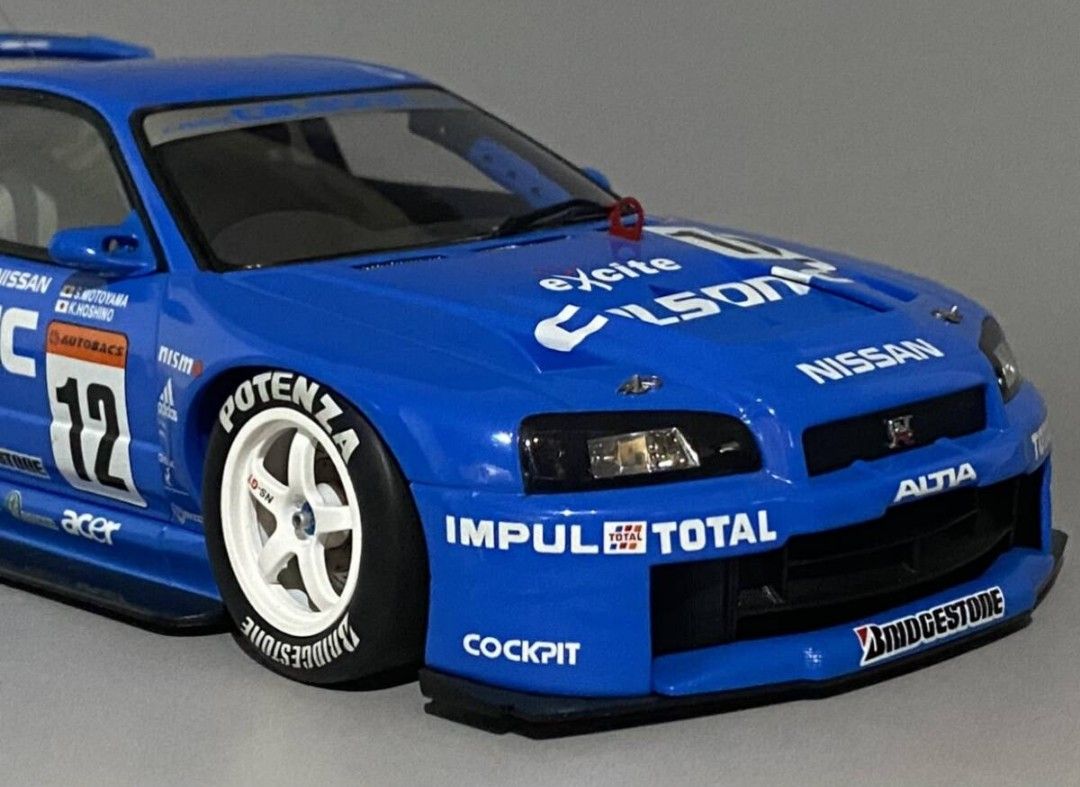 オートアート 2001 AUTOart 1/18 JGTC #12 カルソニック スカイライン