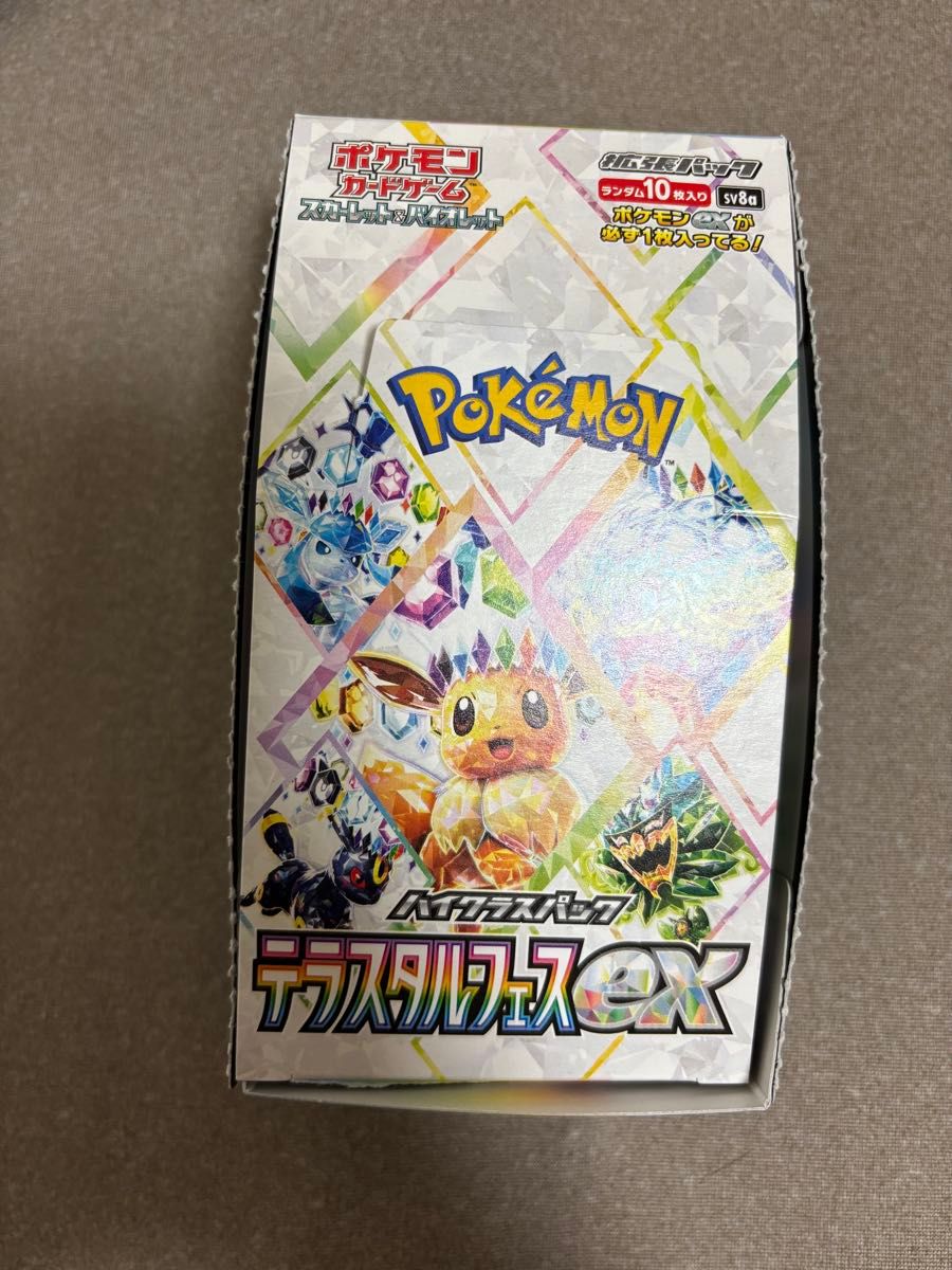 ポケモンカードゲーム テラスタルフェスex 1BOX シュリンクなし｜Yahoo