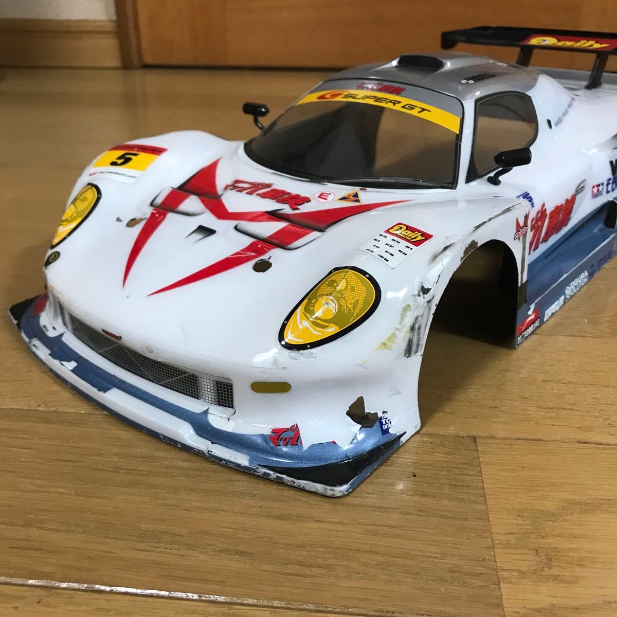タミヤ 1/10 マッハ号 マッハ車検 EBBRO ラジコン 中古ボディ｜Yahoo