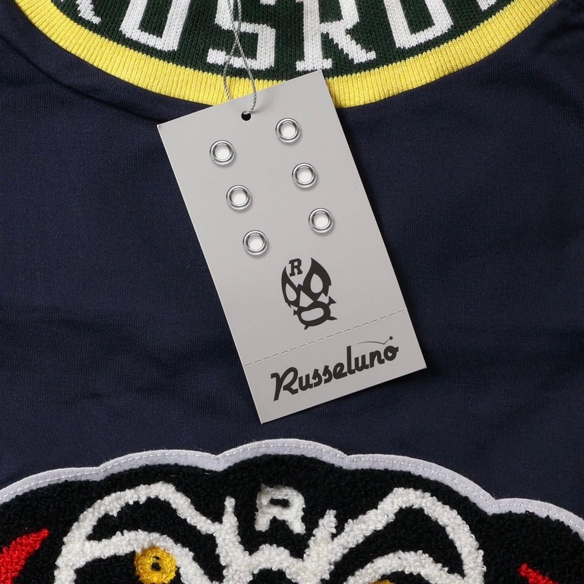 size7】秋冬 ラッセルノ Russeluno GOLF モックネックシャツ ゴルフ