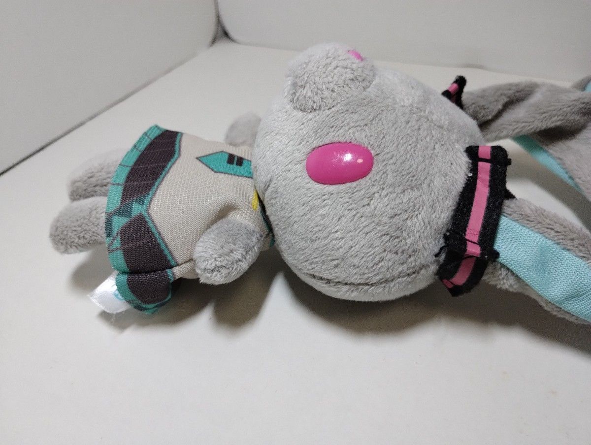 希少 チャックスGP 初音ミク 型 汎用うさぎ 着衣ぬいぐるみマスコット