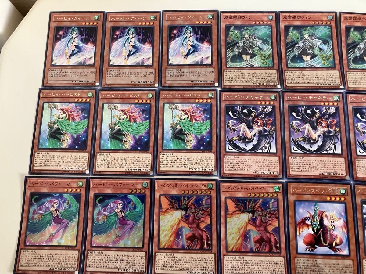 遊戯王 本格構築済みデッキ ハーピィデッキ 孔雀舞｜Yahoo!フリマ（旧
