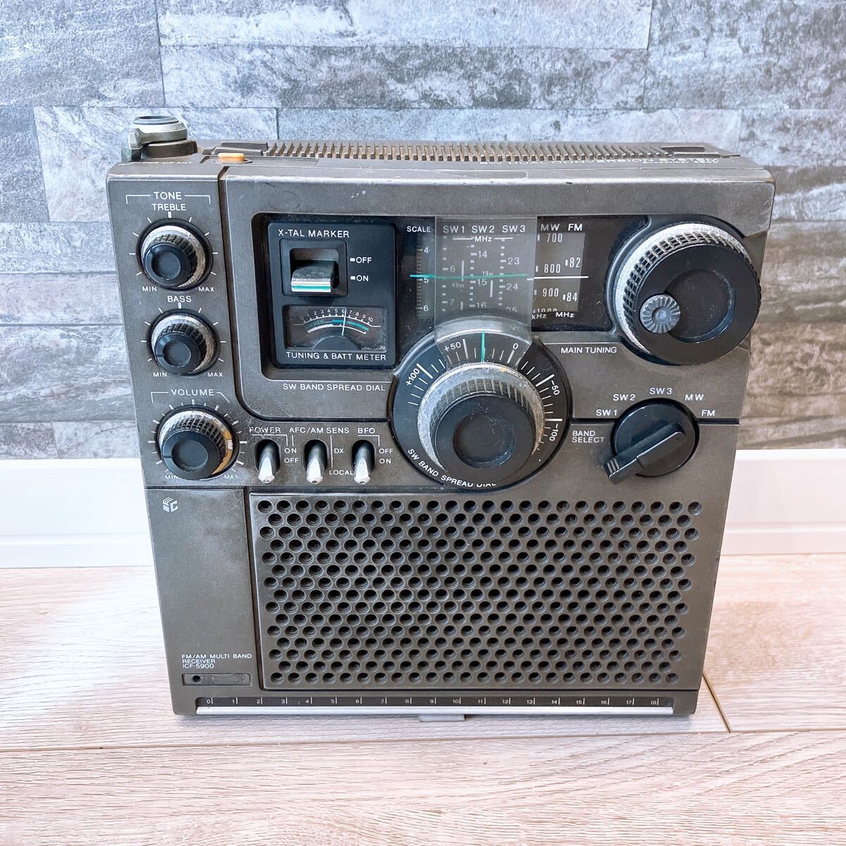 Yahoo!オークション - SONY ソニー スカイセンサー5900（ICF-5900） 前