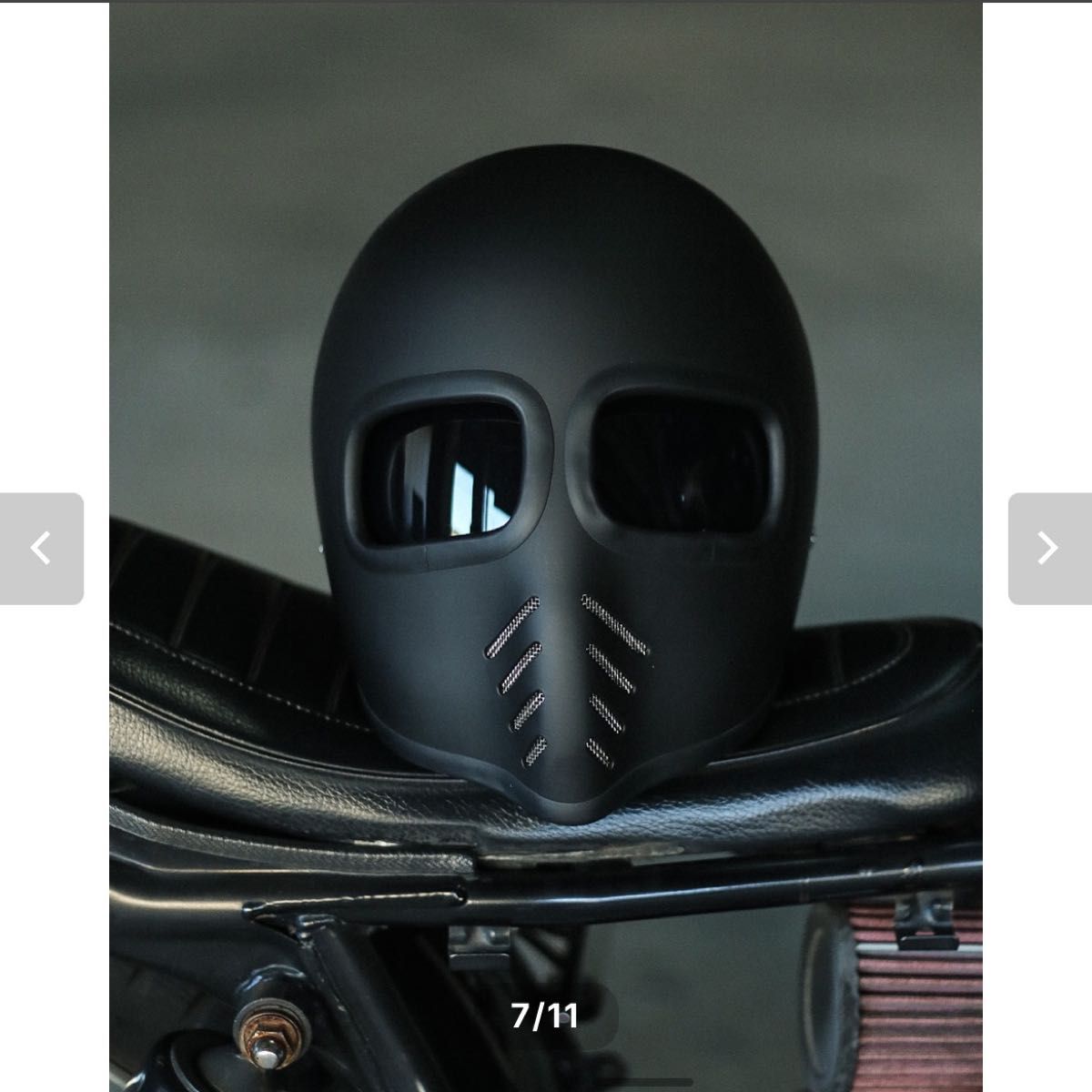HT MAD HELMET アメリカン フルフェイス ヘルメット マットブラック