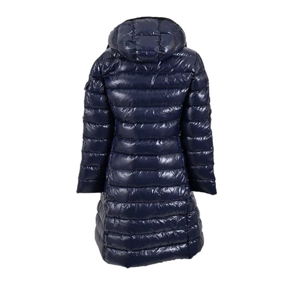 MONCLER モンクレール ダウンコート フード MOKA ネイビー ロング