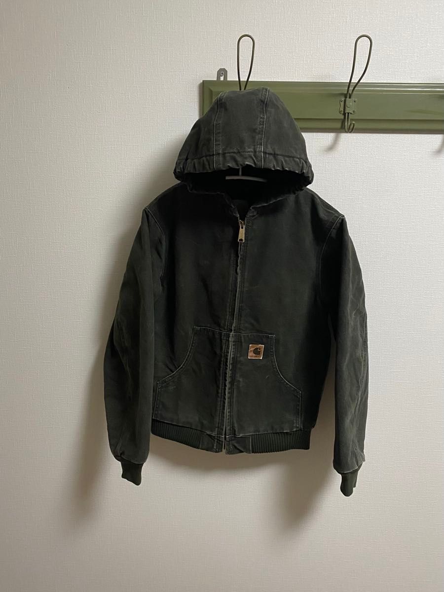 モスグリーン MOS ダック アクティブジャケット Carhartt フーディー