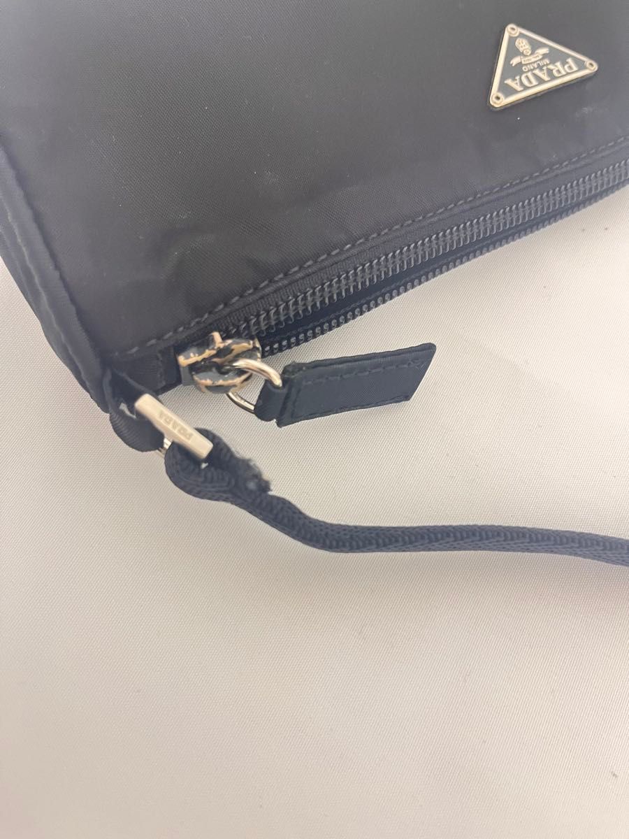 PRADA プラダ ハンドバッグ アクセサリーポーチ ミニバッグ ナイロン