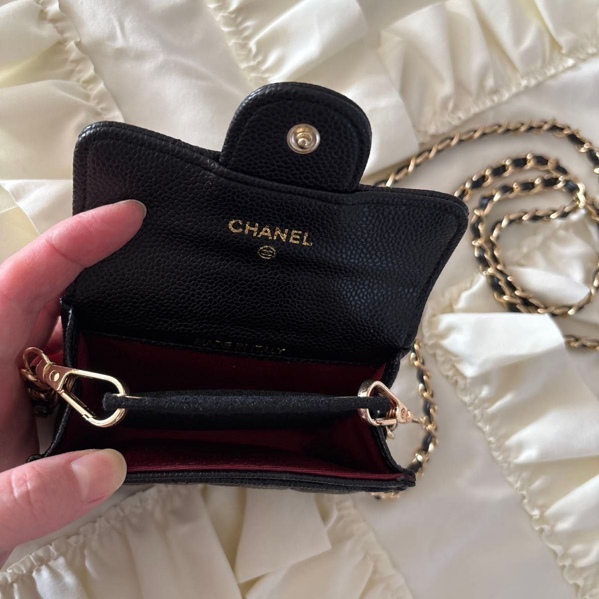 CHANEL シャネル チェーンショルダーバッグ ノベルティ カードケース
