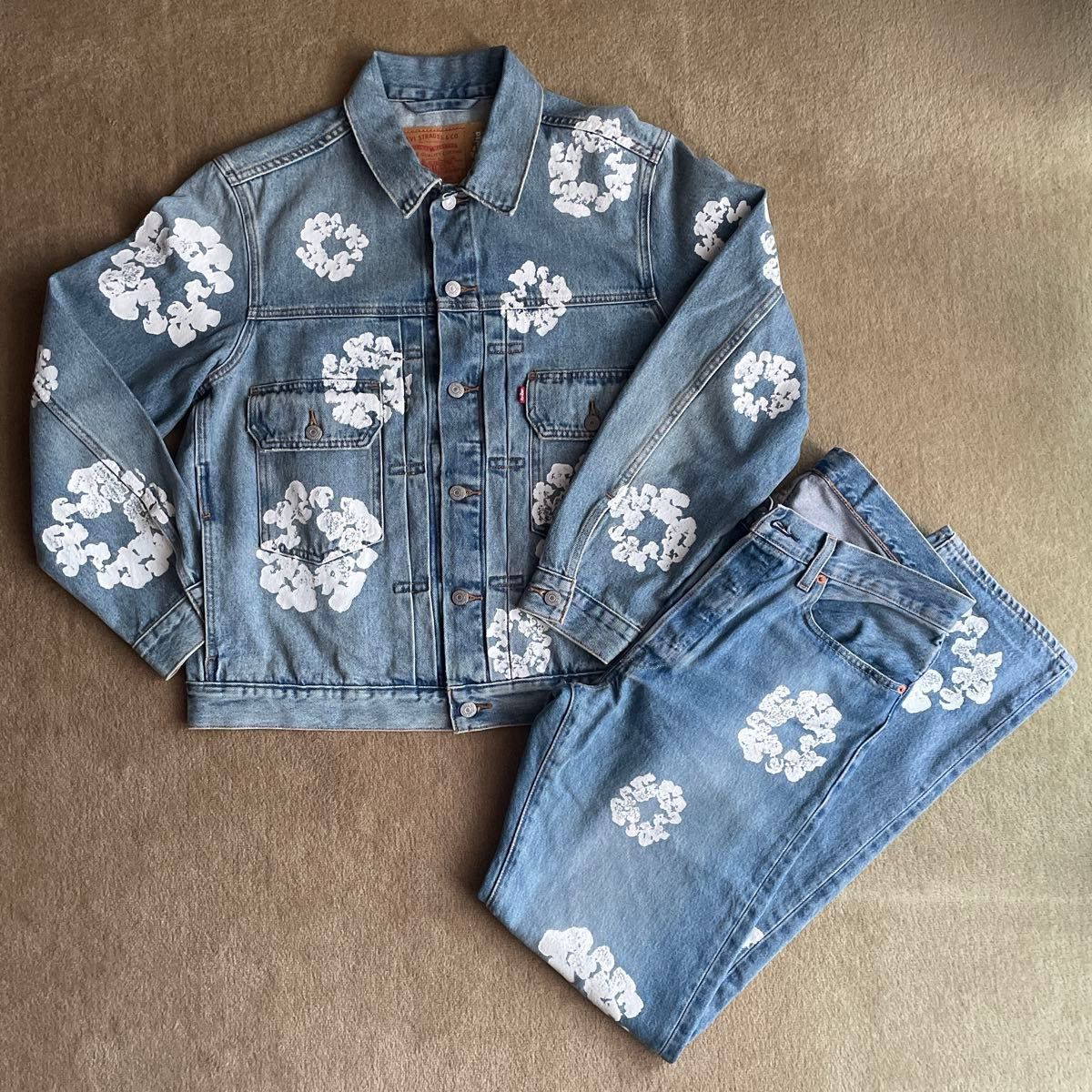 Levi's x DENIM TEARS セットアップ サイズL｜Yahoo!フリマ（旧PayPay