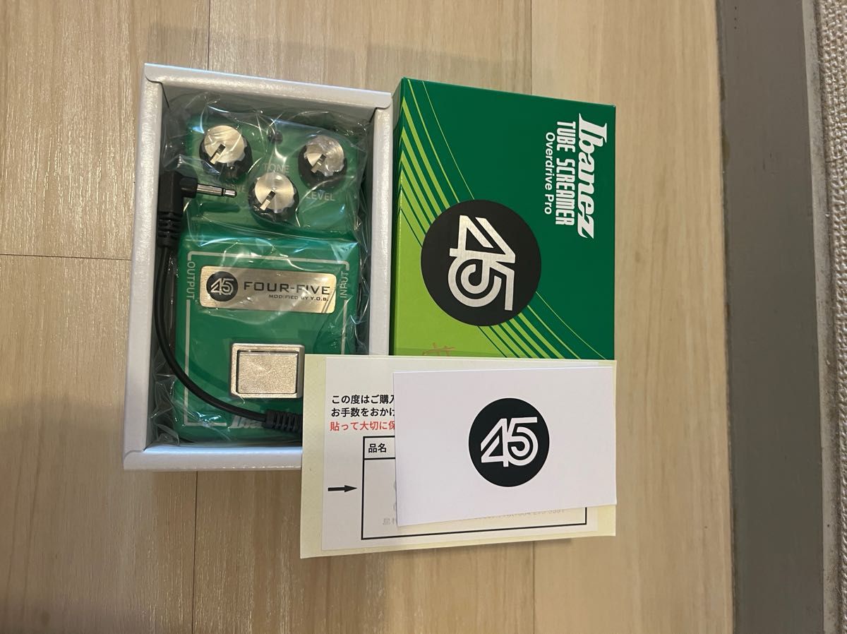 Ibanez TS808 FOUR-FIVE Y O S TUBE SCREAMER｜Yahoo!フリマ（旧PayPay