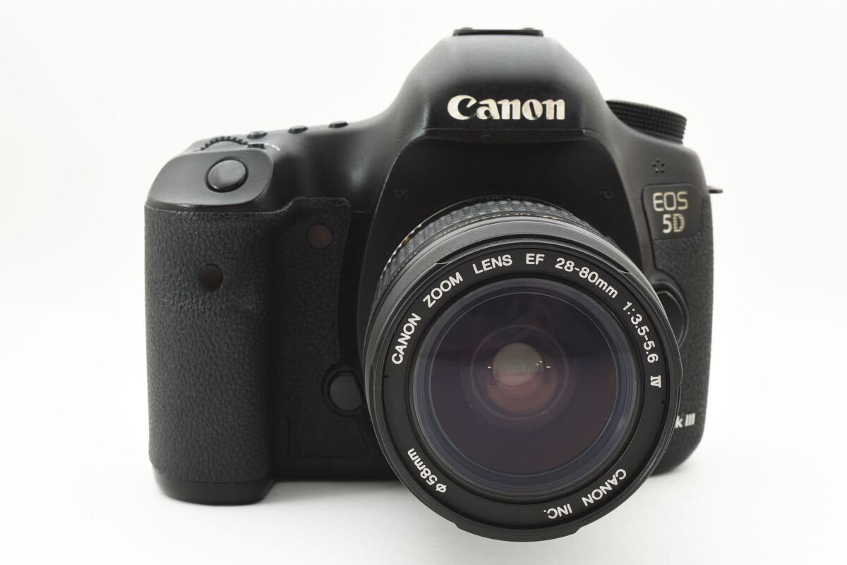 CANON EOS 5D Mark III標準レンズセットEF 28-80
