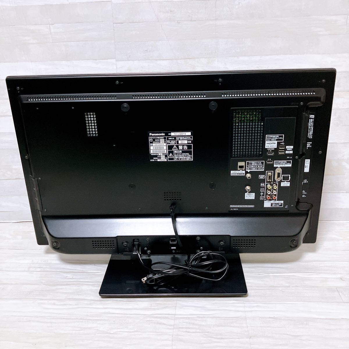 Panasonic パナソニック 32型 液晶テレビ VIERA TH-L32DT3 ブラック 3D