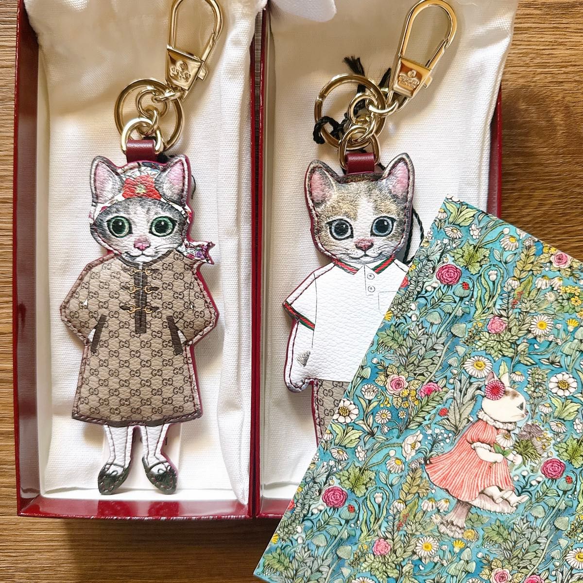 GUCCI ヒグチユウコ チャーム 2個セット ボリス ボー キーホルダー