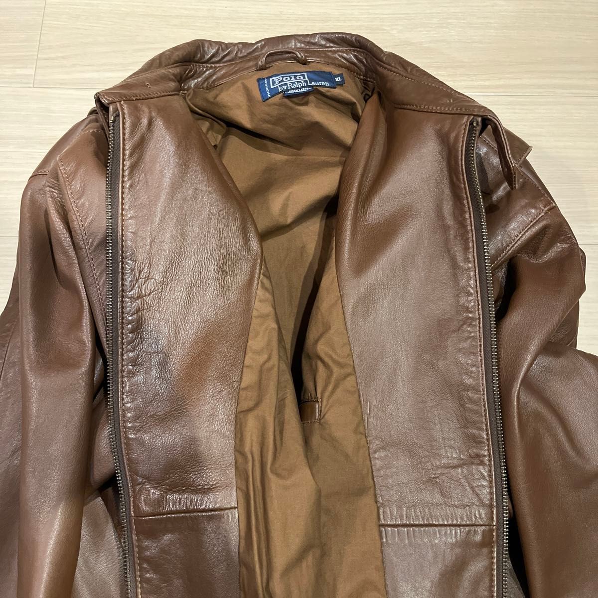 ポニー無 Polo Ralph Lauren ポルトガル製 ポロラルフローレン レザー