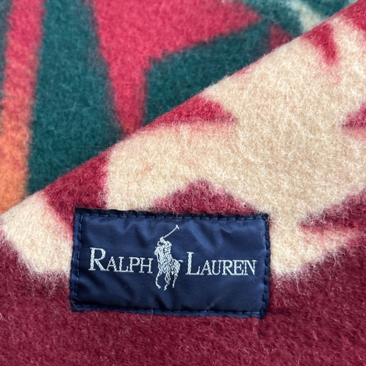 ラルフローレン 希少 ウールブランケット RALPH LAUREN ネイティブ