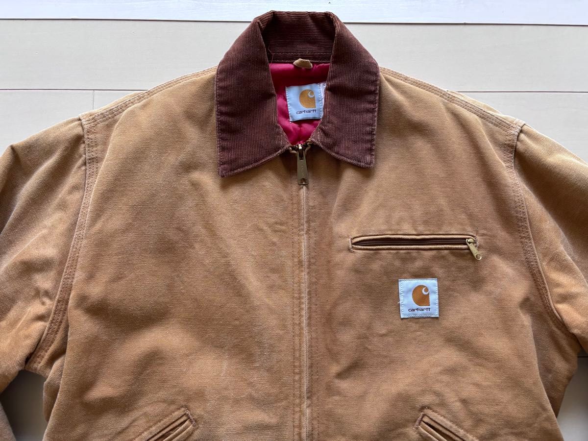 Carhartt カーハート 90s デトロイトジャケット USA製 ダック ブラウン