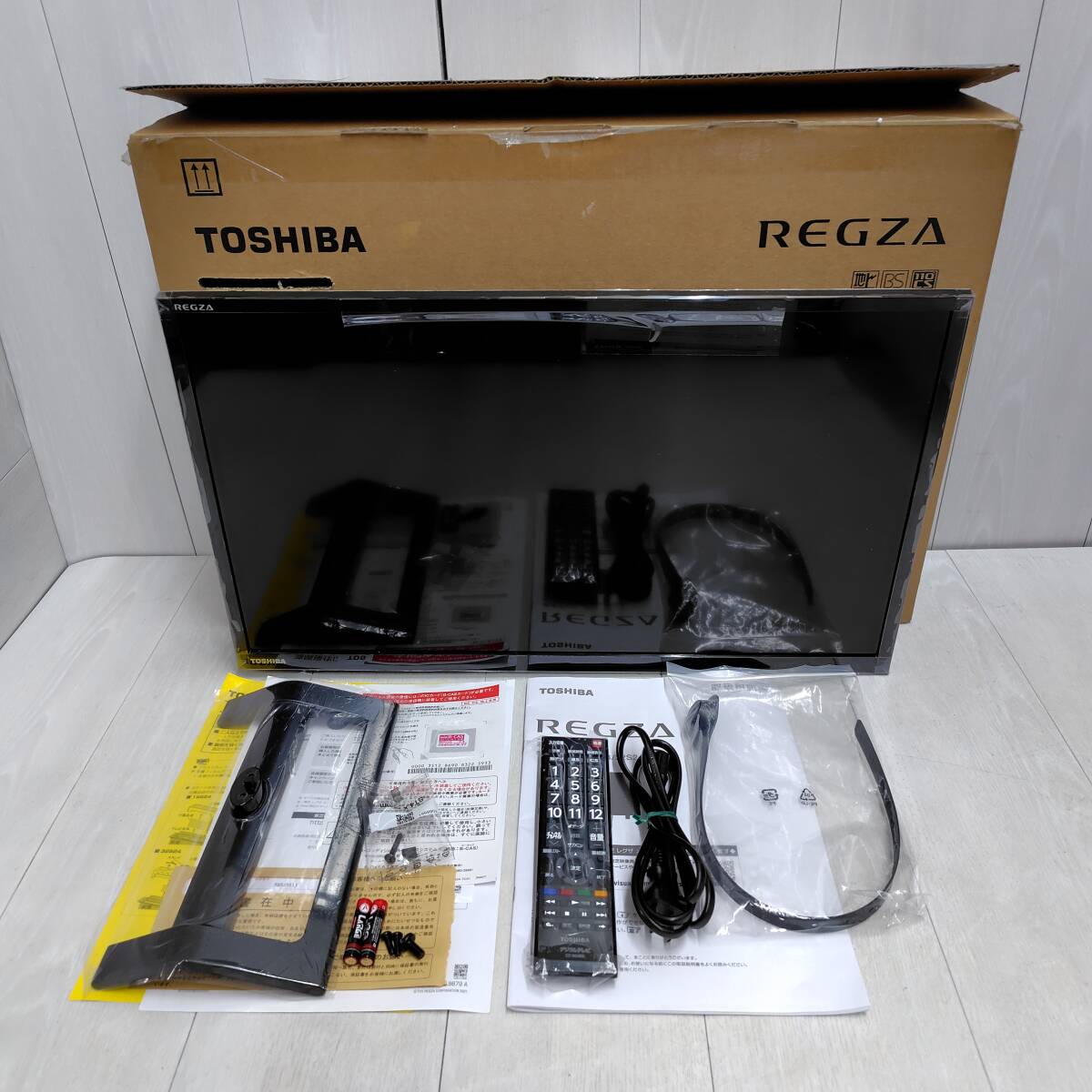 美品 TOSHIBA REGZA 24V型 ハイビジョン液晶テレビ 24S24 2024年製