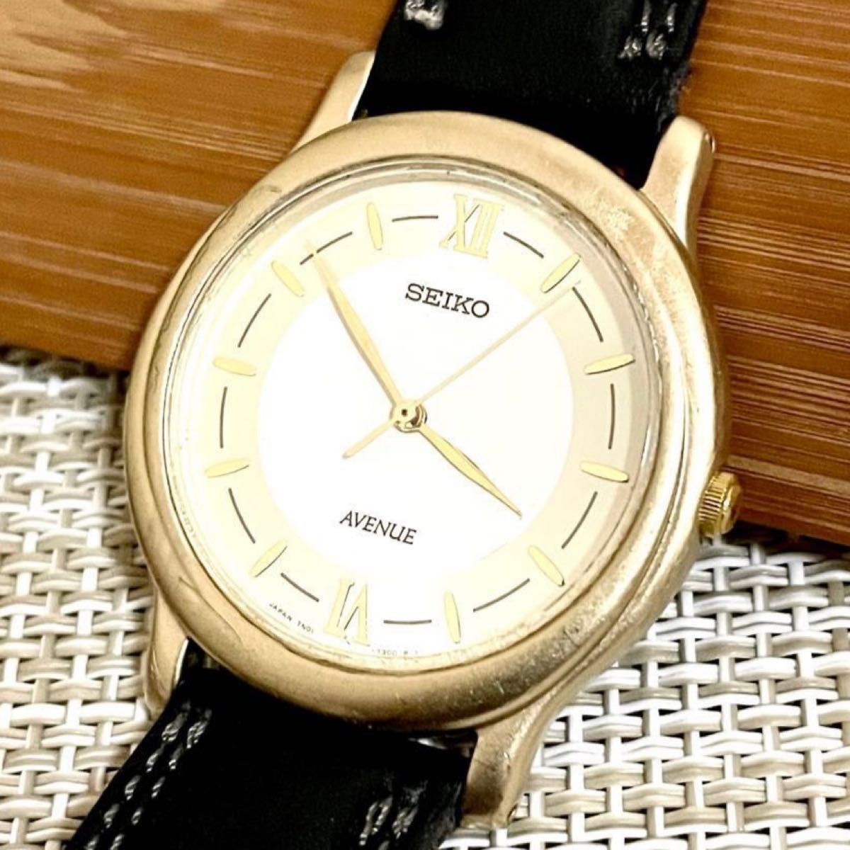 希少 1993年製 ヴィンテージ美品/稼働]SEIKO AVENUE セイコー