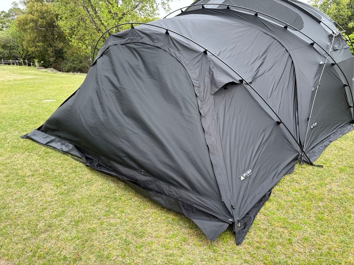3F UL GEAR beetle16 2 0 大型シェルター テント ブラック 中古 TPU