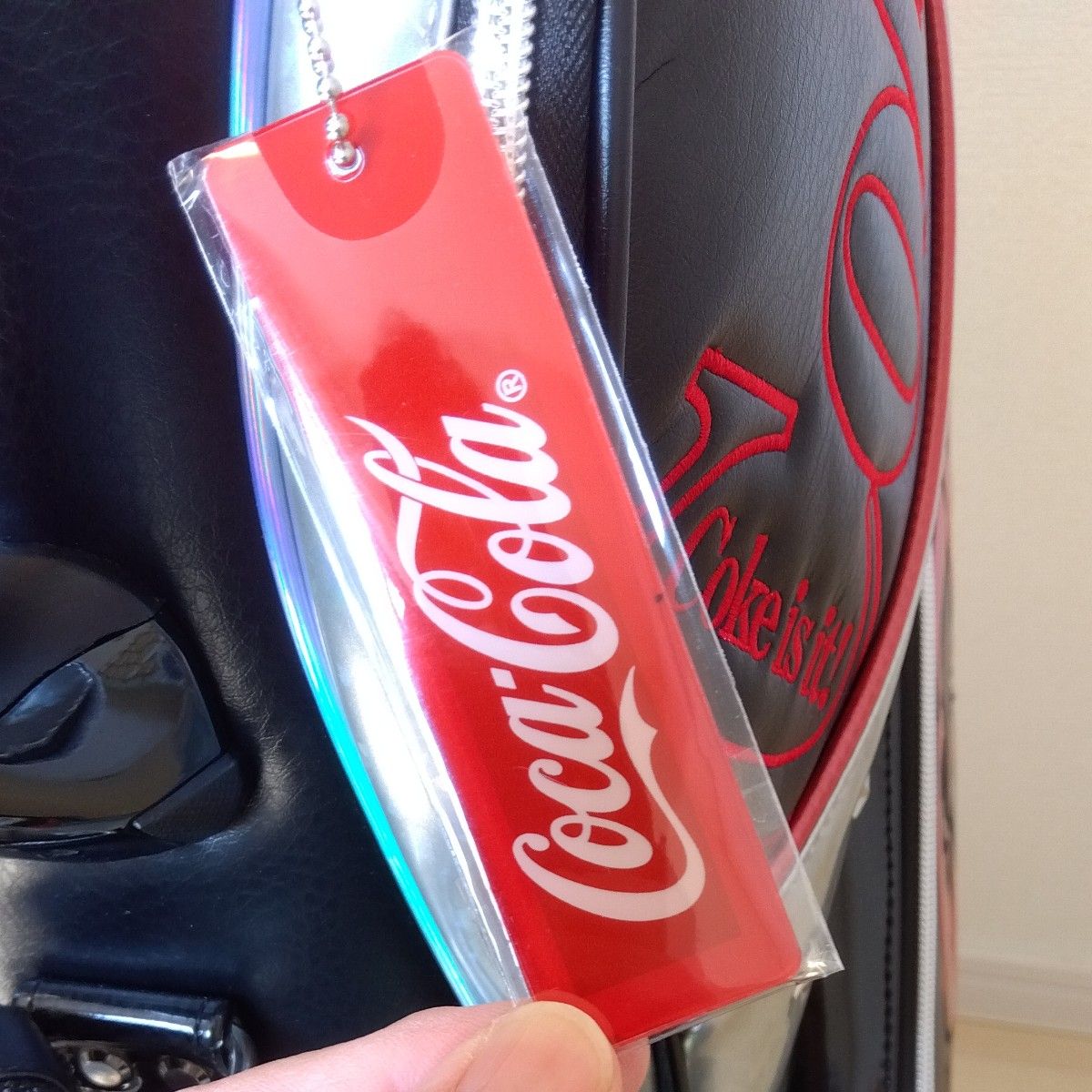 Coca-Cola】コカ・コーラ オリジナルキャディバッグ ゴルフ ブラック