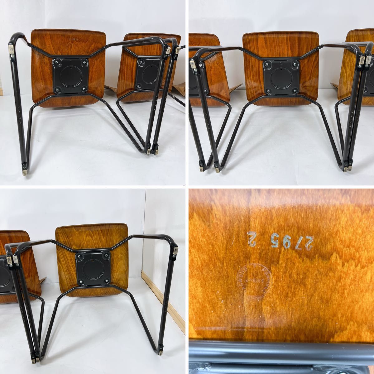 3脚セット」AICHI パグホルツ PAGHOLZ プライウッド PAGWOOD