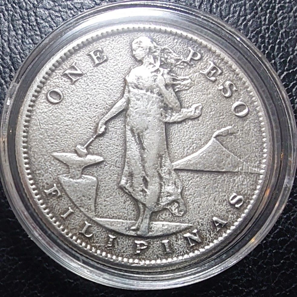 1907年アメリカ領フィリピン1ペソ銀貨 silver800 貿易銀 中期型｜Yahoo