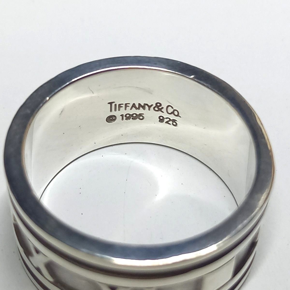 TIFFANY&Co 新品仕上げ ティファニー 18号 アトラスワイドリング 925