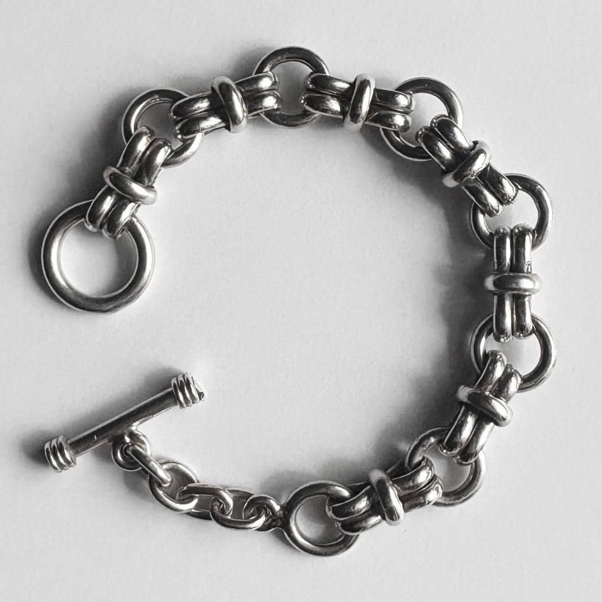 メキシコ製 Vintage Super Link Bracelet シルバー925 メキシカン