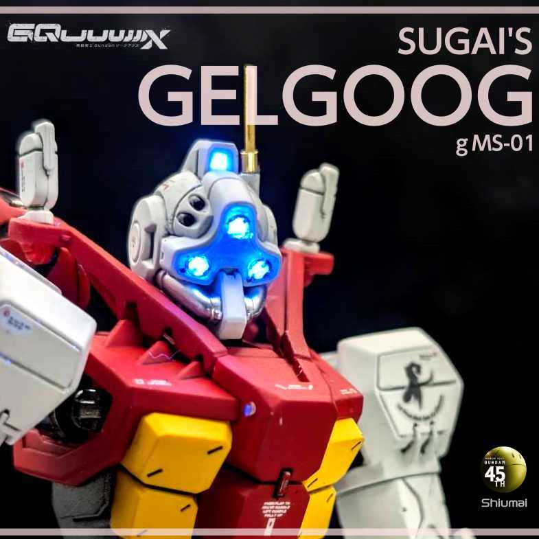 Yahoo!オークション - HG 1/144 ゲルググ スガイ機(GQ) 全塗装+各部改